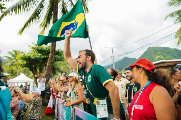 Jogos Olímpicos 2024, Teahupoo, Taiti. Foto: ISA / Beatriz Ryder.