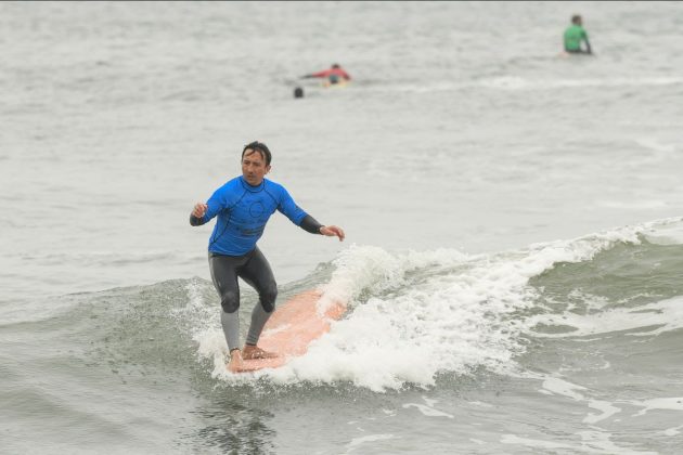 Vinícius Hirata, Circuito Catarinense de Longboard 2024, Terceira Pedra, Praia de Itapoá (SC). Foto: Márcio David.