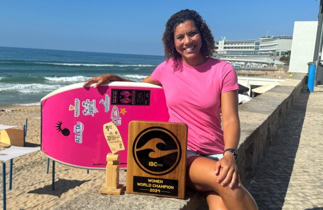 Maíra Viana, Sintra Bodyboard Pro, Portugal. Foto: Divulgação.