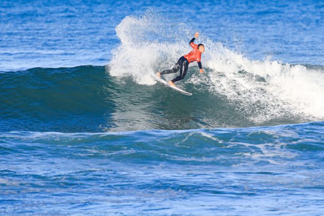 Anon Matsuoka, Ericeira Pro 2024, Ribeira D'Ilhas, Portugal. Foto: WSL / Masurel.