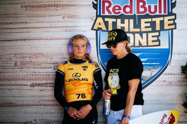 Caitlin Simmers, WSL Finals 2024, Trestles, Califórnia (EUA). Foto: WSL / Thiago Diz.