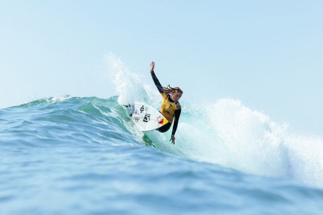 Caitlin Simmers, WSL Finals 2024, Trestles, Califórnia (EUA). Foto: WSL / Pat Nolan.