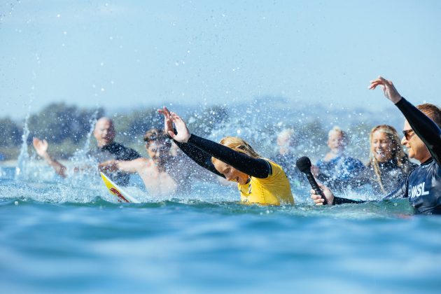 Caitlin Simmers, WSL Finals 2024, Trestles, Califórnia (EUA). Foto: WSL / Pat Nolan.