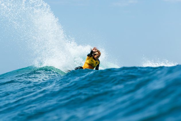 Caitlin Simmers, WSL Finals 2024, Trestles, Califórnia (EUA). Foto: WSL / Heff.