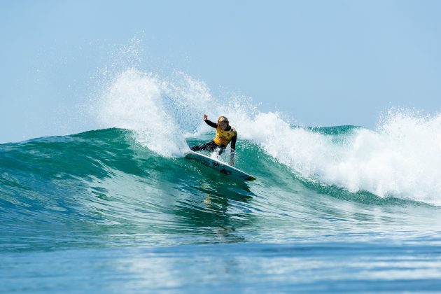 Caitlin Simmers, WSL Finals 2024, Trestles, Califórnia (EUA). Foto: WSL / Heff.