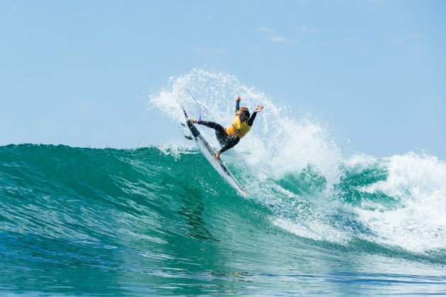 Caitlin Simmers, WSL Finals 2024, Trestles, Califórnia (EUA). Foto: WSL / Heff.