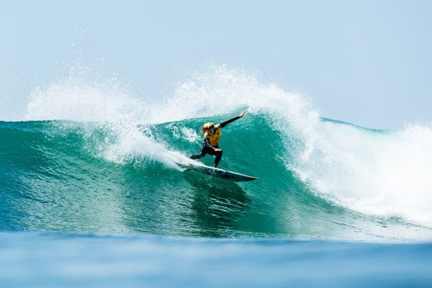 Caitlin Simmers, WSL Finals 2024, Trestles, Califórnia (EUA). Foto: WSL / Heff.