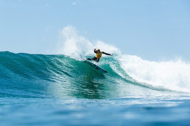 Caitlin Simmers, WSL Finals 2024, Trestles, Califórnia (EUA). Foto: WSL / Heff.