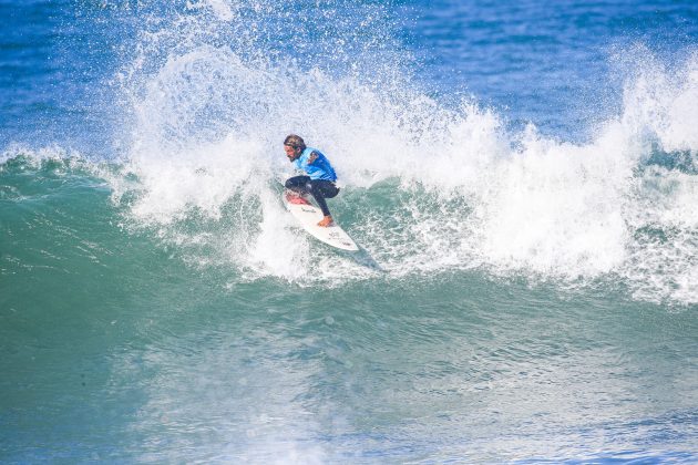 Carlos Munoz, Ericeira Pro 2024, Ribeira D'Ilhas, Portugal. Foto: WSL / Masurel.