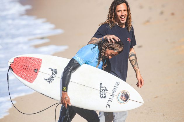 Carlos Munoz, Ericeira Pro 2024, Ribeira D'Ilhas, Portugal. Foto: WSL / Masurel.