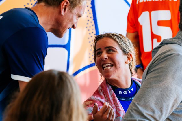 Caroline Marks, WSL Finals 2024, Trestles, Califórnia (EUA). Foto: WSL / Thiago Diz.