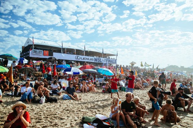 Público, WSL Finals 2024, Trestles, Califórnia (EUA). Foto: WSL / Heff.