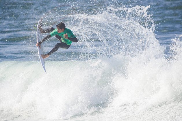 Eithan Osborne, Ericeira Pro 2024, Ribeira D'Ilhas, Portugal. Foto: WSL / Masurel.