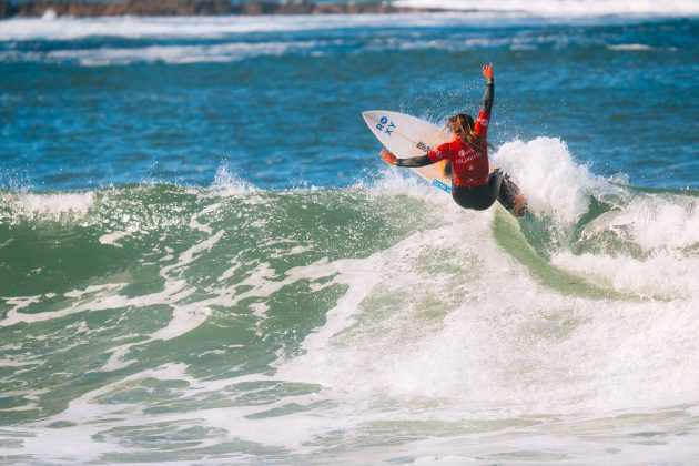 Francisca Veselko, Ericeira Pro 2024, Ribeira D'Ilhas, Portugal. Foto: WSL / Manel Geada.