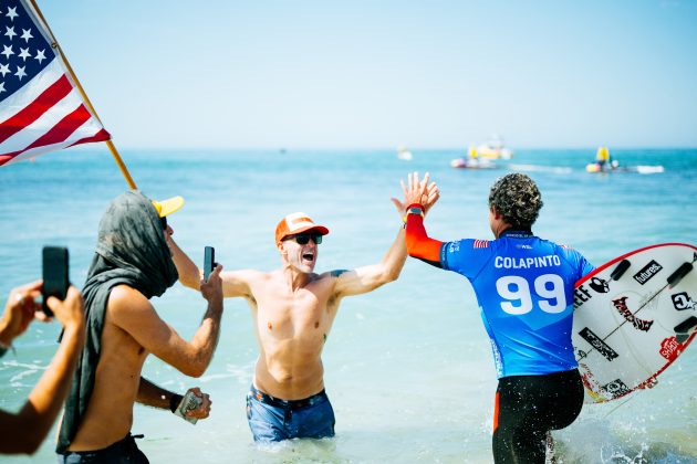 Griffin Colapinto, WSL Finals 2024, Trestles, Califórnia (EUA). Foto: WSL / Thiago Diz.