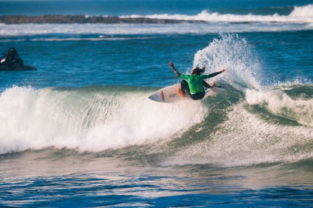 Hina-Maria Conradi, Ericeira Pro 2024, Ribeira D'Ilhas, Portugal. Foto: WSL / Manel Geada.