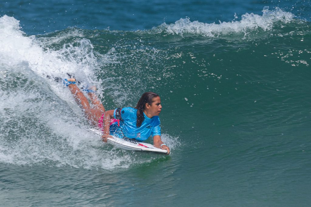 Isadora Vidal, campeã da Sub 18.