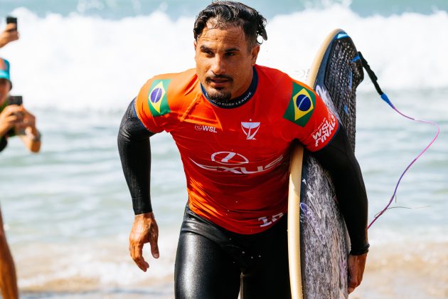 Italo Ferreira, WSL Finals 2024, Trestles, Califórnia (EUA). Foto: WSL / Thiago Diz.