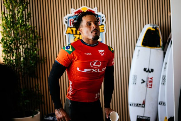 Italo Ferreira, WSL Finals 2024, Trestles, Califórnia (EUA). Foto: WSL / Thiago Diz.