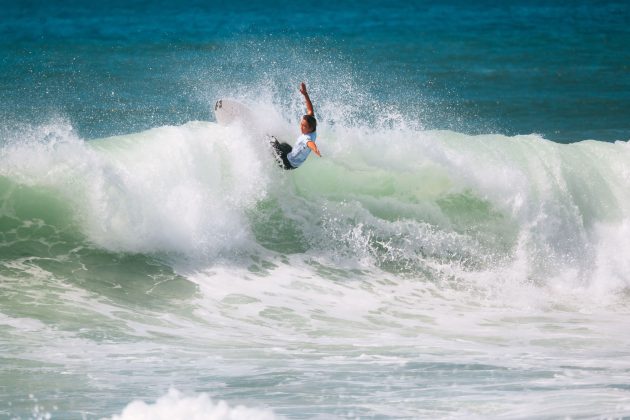 Joh Azuchi, Ericeira Pro 2024, Ribeira D'Ilhas, Portugal. Foto: WSL / Manel Geada.