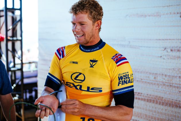 John John Florence, WSL Finals 2024, Trestles, Califórnia (EUA). Foto: WSL / Thiago Diz.