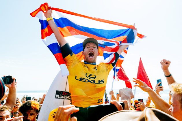 John John Florence, WSL Finals 2024, Trestles, Califórnia (EUA). Foto: WSL / Thiago Diz.