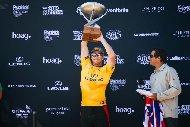 John John Florence, WSL Finals 2024, Trestles, Califórnia (EUA). Foto: WSL / Heff.