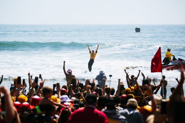 John John Florence, WSL Finals 2024, Trestles, Califórnia (EUA). Foto: WSL / Heff.