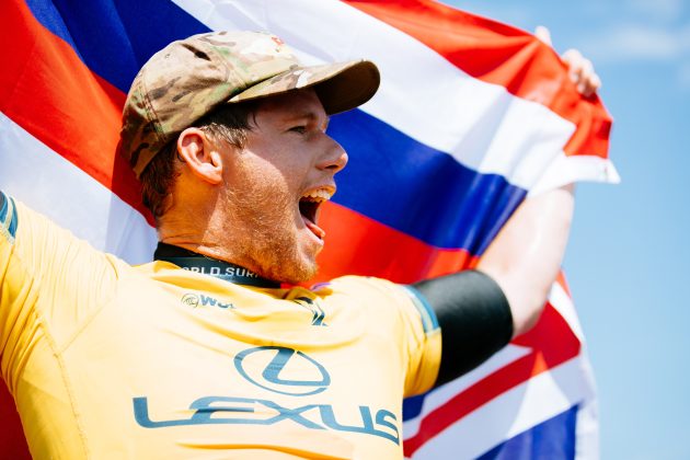 John John Florence, WSL Finals 2024, Trestles, Califórnia (EUA). Foto: WSL / Heff.