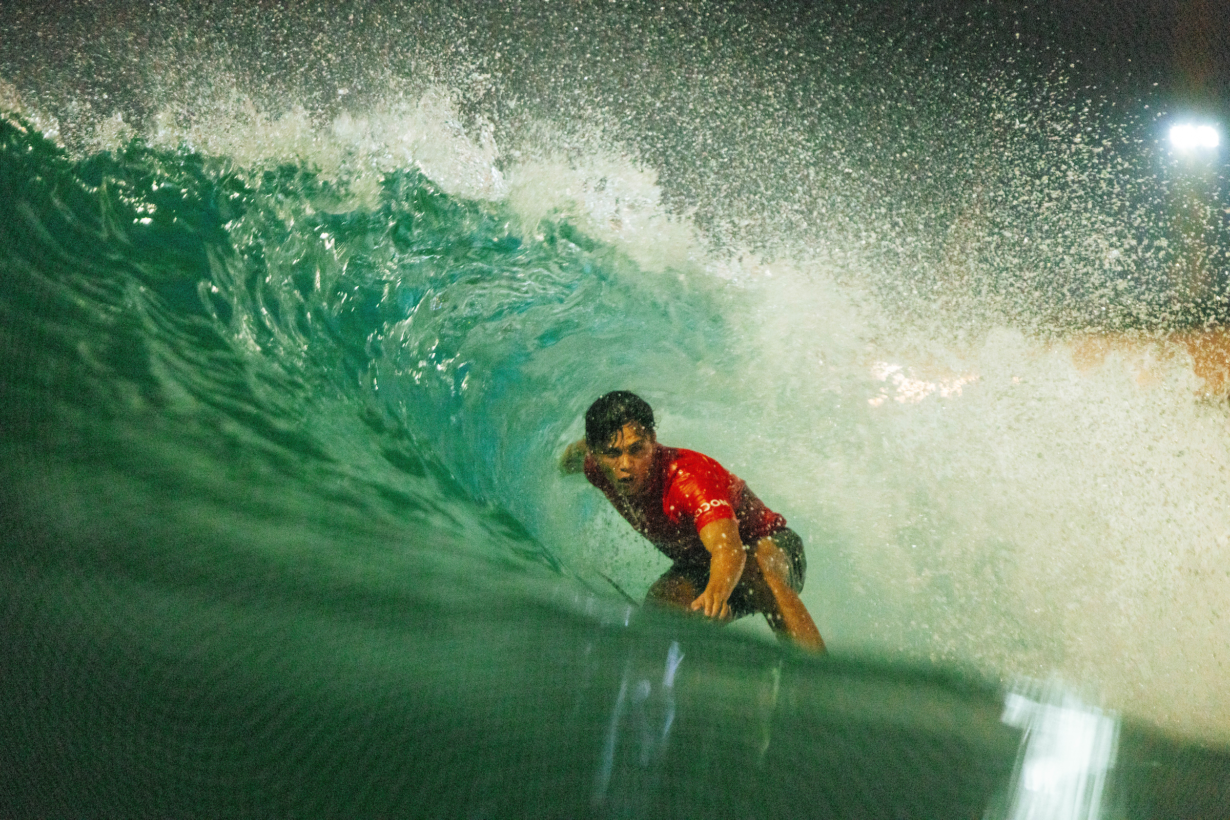 Havaiano John Michael Van foi o vice campeão da etapa no deserto.