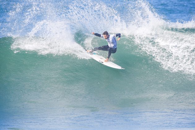 Jorgann Couzinet, Ericeira Pro 2024, Ribeira D'Ilhas, Portugal. Foto: WSL / Masurel.