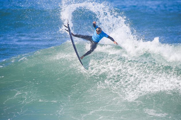 Kian Martin, Ericeira Pro 2024, Ribeira D'Ilhas, Portugal. Foto: WSL / Masurel.