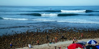 Trestles é palco do surfe