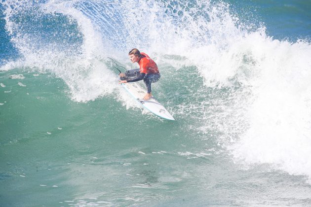 Luke Thompson, Ericeira Pro 2024, Ribeira D'Ilhas, Portugal. Foto: WSL / Masurel.