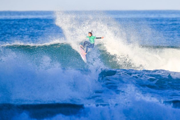 Mia Huppatz, Ericeira Pro 2024, Ribeira D'Ilhas, Portugal. Foto: WSL / Masurel.