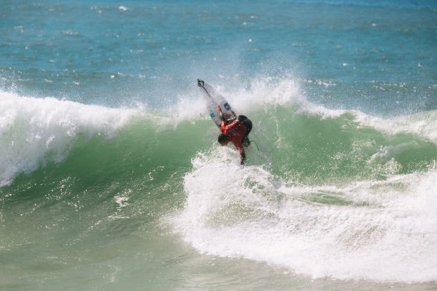 Mihimana Braye, Ericeira Pro 2024, Ribeira D'Ilhas, Portugal. Foto: WSL / Manel Geada.