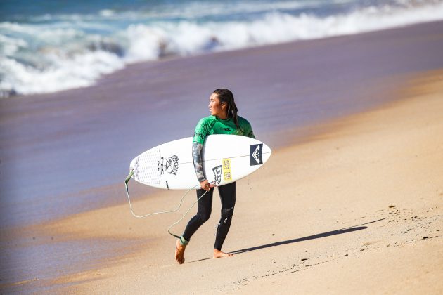 Minami Nonaka, Ericeira Pro 2024, Ribeira D'Ilhas, Portugal. Foto: WSL / Masurel.