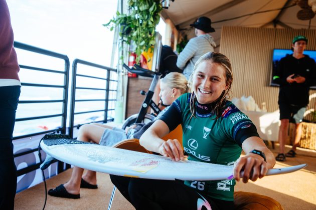 Molly Picklum, WSL Finals 2024, Trestles, Califórnia (EUA). Foto: WSL / Heff.