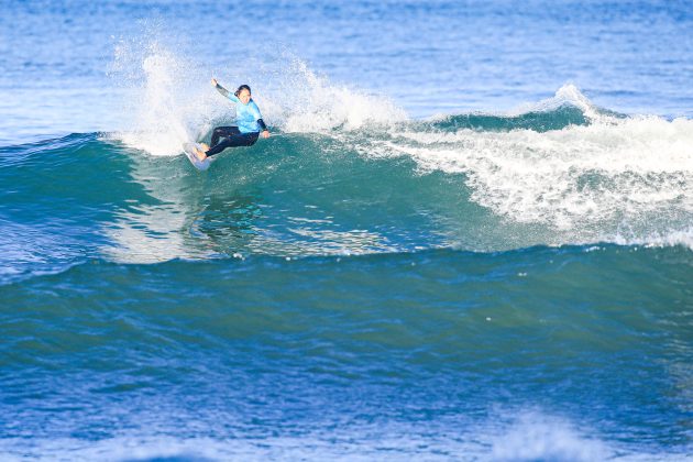 Nanaho Tsuzuki, Ericeira Pro 2024, Ribeira D'Ilhas, Portugal. Foto: WSL / Masurel.