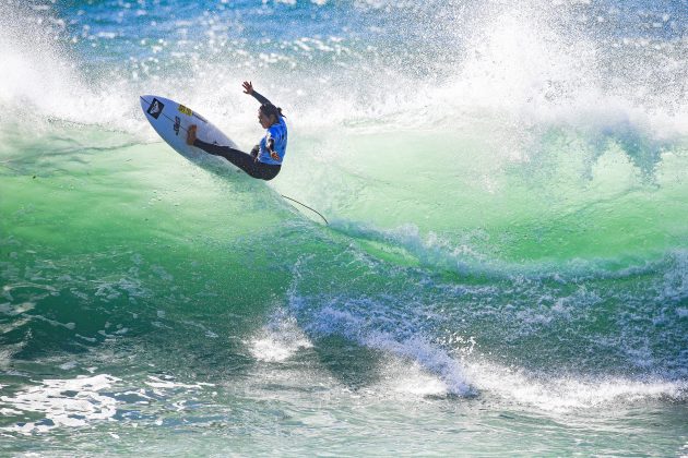 Nanaho Tsuzuki, Ericeira Pro 2024, Ribeira D'Ilhas, Portugal. Foto: WSL / Masurel.