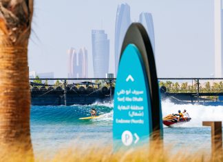 Hang five em Abu Dhabi