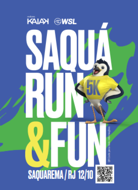 Pôster do Saquá Run&Fun 2024.