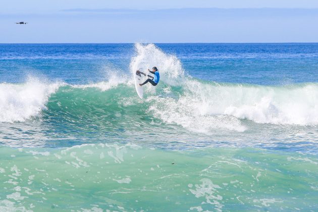 Robert Grilho, Ericeira Pro 2024, Ribeira D'Ilhas, Portugal. Foto: WSL / Masurel.