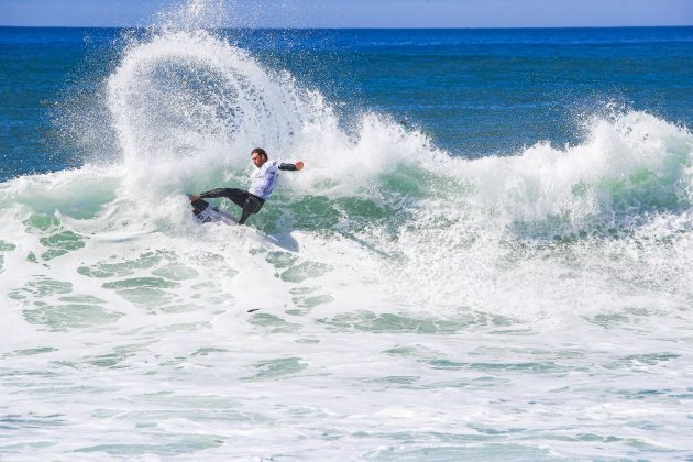 Ryan Huckabee, Ericeira Pro 2024, Ribeira D'Ilhas, Portugal. Foto: WSL / Masurel.