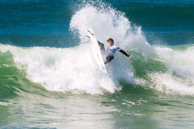 Ryan Huckabee, Ericeira Pro 2024, Ribeira D'Ilhas, Portugal. Foto: WSL / Manel Geada.