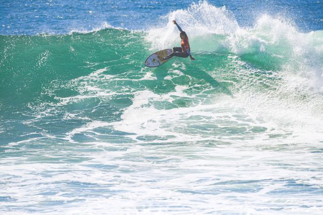 Sally Fitzgibbons, Ericeira Pro 2024, Ribeira D'Ilhas, Portugal. Foto: WSL / Masurel.