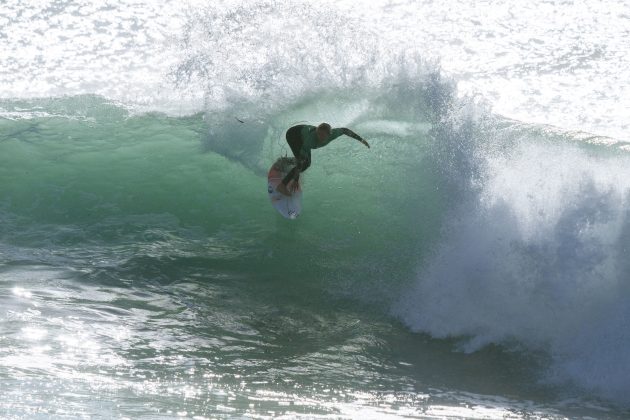 Sanoa Dempfle-Olin, Ericeira Pro 2024, Ribeira D'Ilhas, Portugal. Foto: WSL / Manel Geada.