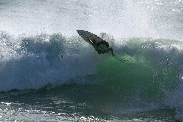 Sanoa Dempfle-Olin, Ericeira Pro 2024, Ribeira D'Ilhas, Portugal. Foto: WSL / Manel Geada.