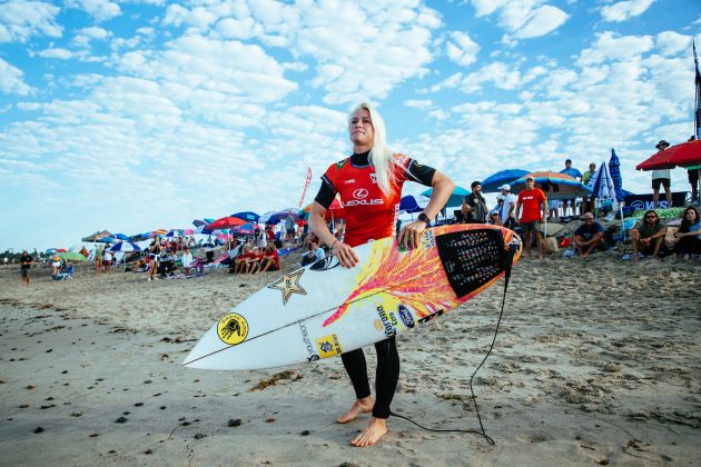 Tatiana Weston-Webb, WSL Finals 2024, Trestles, Califórnia (EUA). Foto: WSL / Heff.