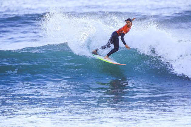 Teresa Bonvalot, Ericeira Pro 2024, Ribeira D'Ilhas, Portugal. Foto: WSL / Masurel.